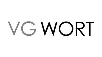 Logo featuring the text "VG WORT," with "VG" in a lighter gray and "WORT" in bold black.