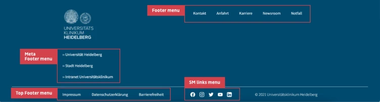 Footer Menu