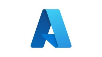 Stylized letter "A" in gradient shades of blue, featuring a modern, geometric design.