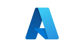 Stylized letter "A" in gradient shades of blue, featuring a modern, geometric design.