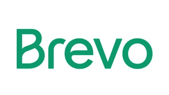Green logo featuring the word "Brevo" in a modern, sans-serif font.