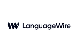 Logo von LanguageWire mit einem stilisierten „W“ und dem Firmennamen in fetter, moderner Typografie.