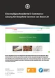 E-Commerce-Lösung für Deepfield Connect von Bosch.IO, mit einem Website-Layout, das Bereiche für Produktkategorien wie Gemüse und Textilien umfasst. Das Design legt Wert auf benutzerfreundliche Navigation und die Integration verschiedener Systeme.