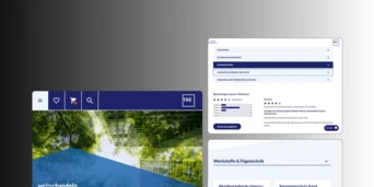 Website interface showcasing educational offerings in sustainability, featuring a search bar and sections for courses and training programs.
