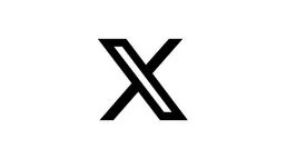 The logo features a stylized letter "X" in black, with a unique design that incorporates diagonal lines and angles.