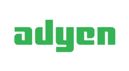 Green logo featuring the word "adyen" in a modern, sans-serif font.