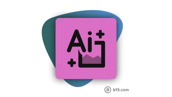 Logo mit den Buchstaben „Ai“ und einem Pluszeichen sowie einem stilisierten Bilderrahmen, vor einem bunten Hintergrund.